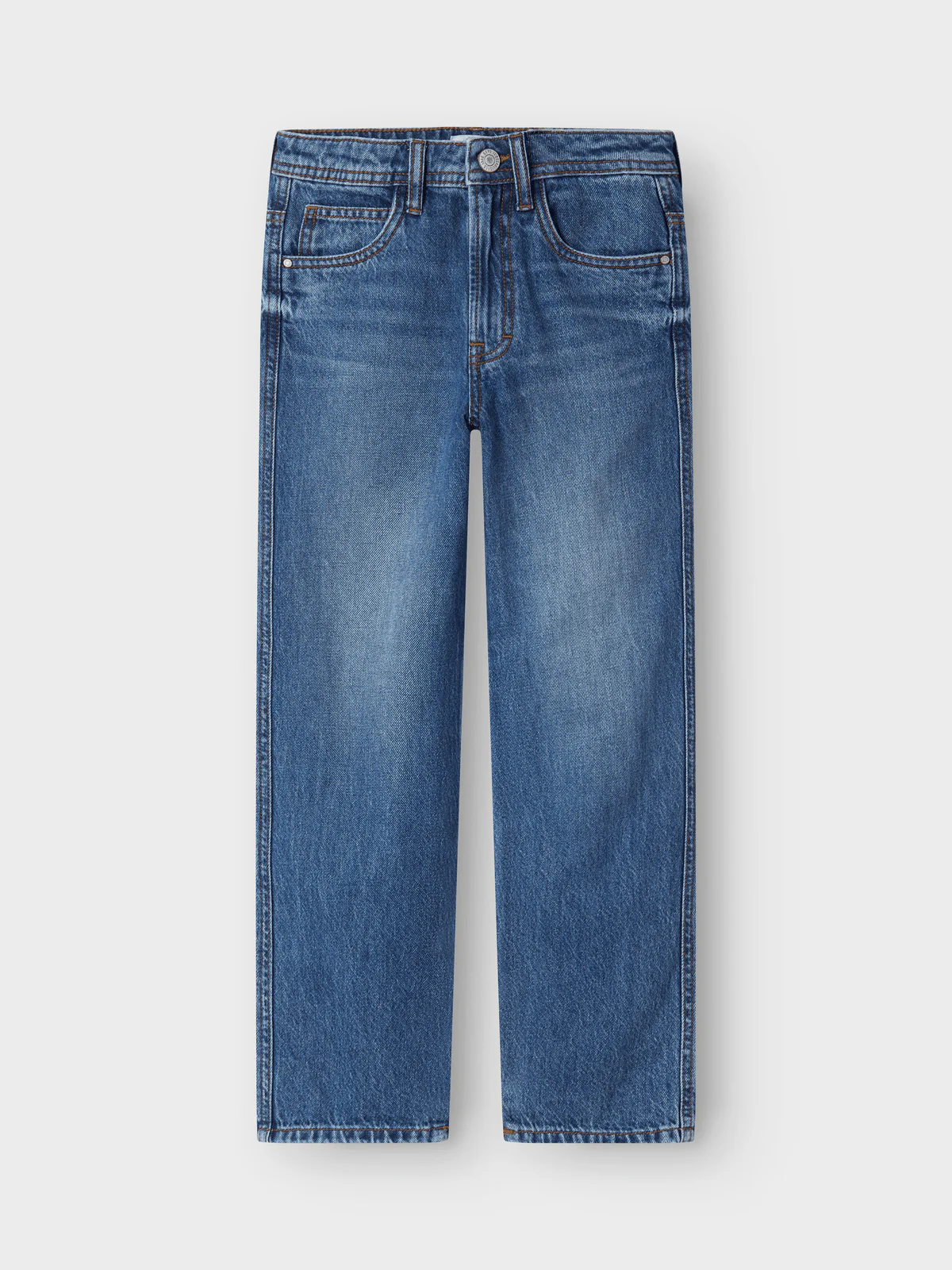 RYAN LOOSE JEANS - Medium Blue Denim - Image 3