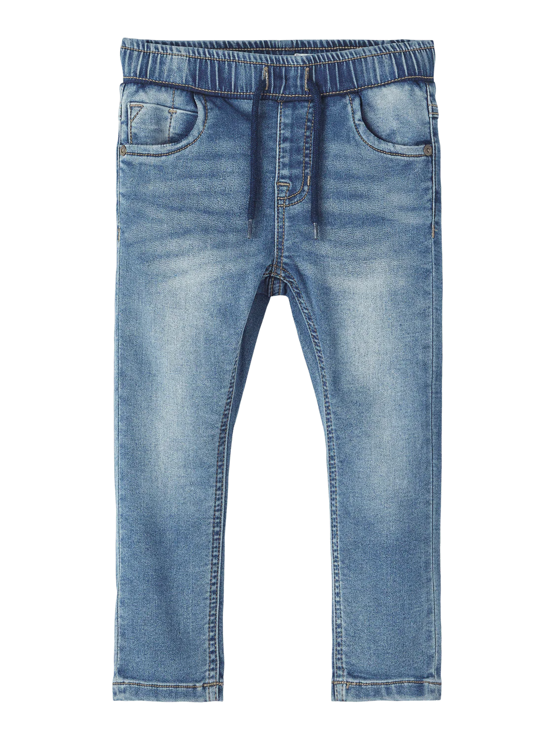 RYAN SLIM JEANS - Medium Blue Denim