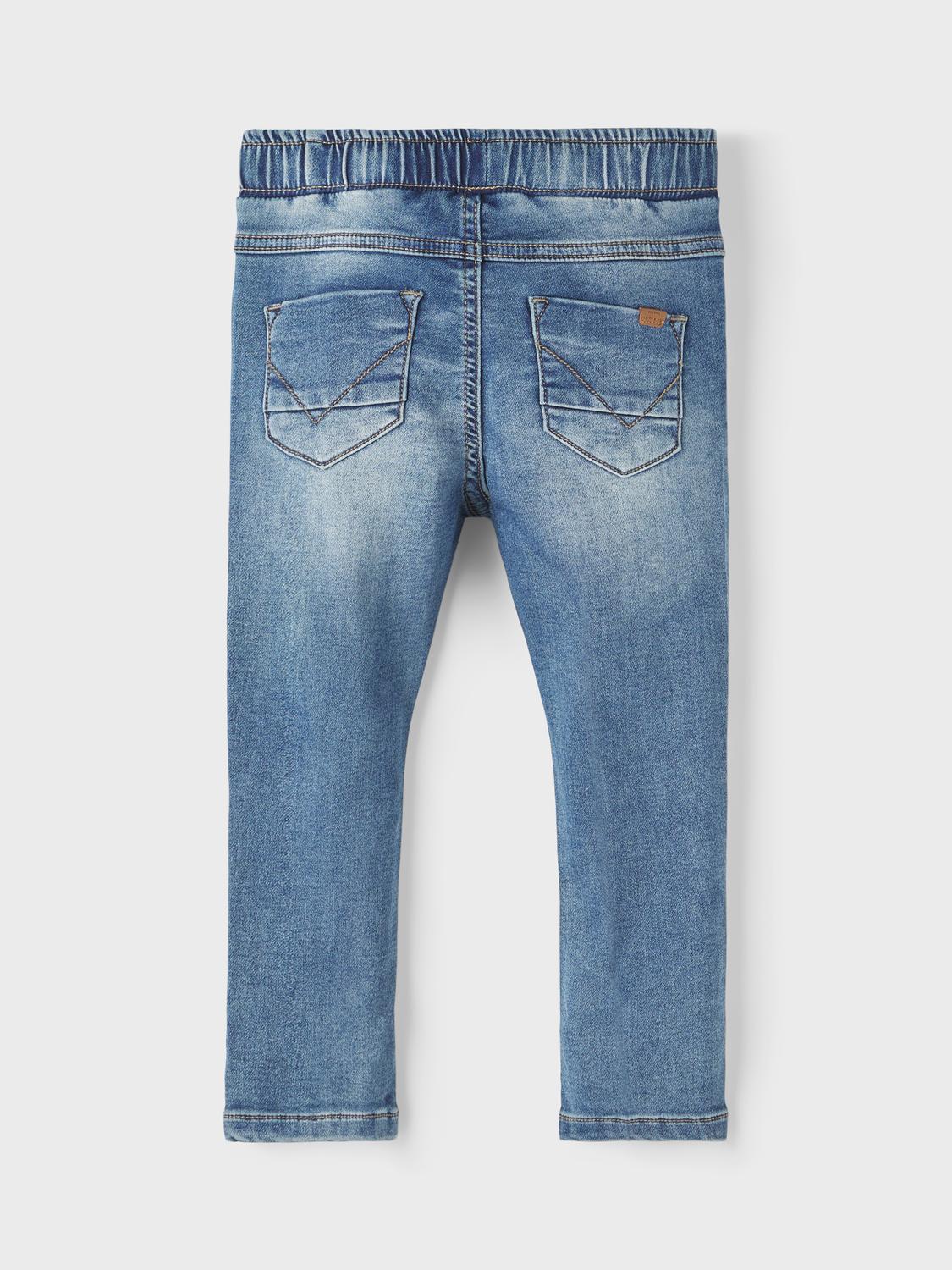 RYAN SLIM JEANS - Medium Blue Denim - Image 2