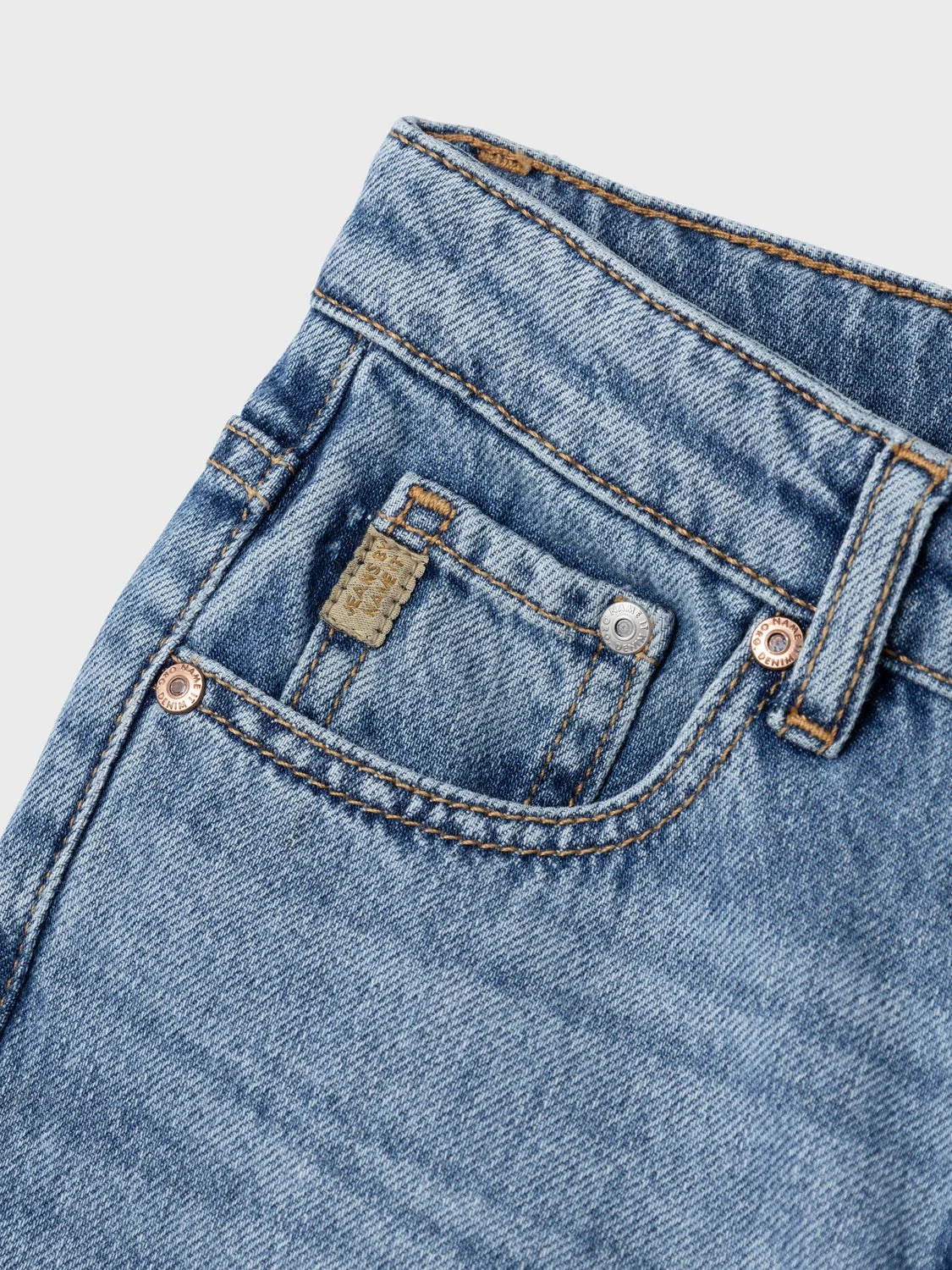 RYAN STRAIGHT JEANS - Medium Blue Denim - Image 5