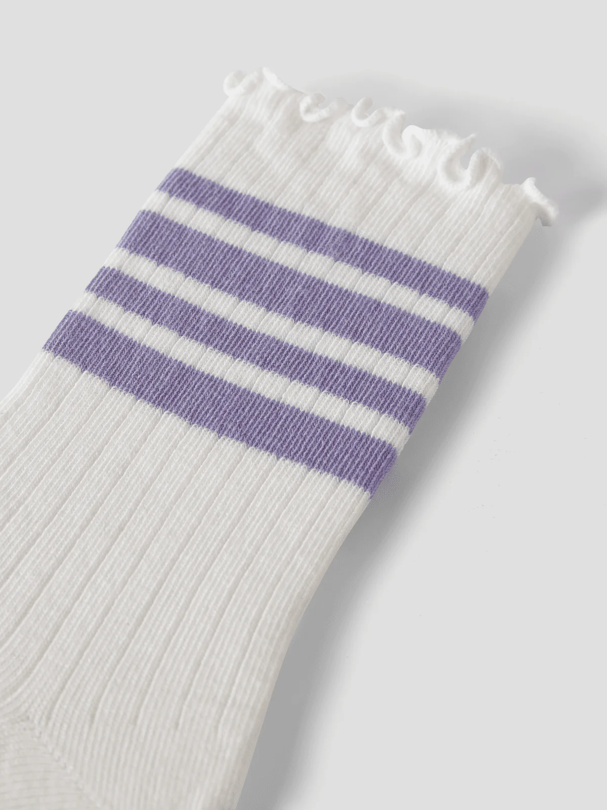 Sille stripe sokker - cloud dancer - Image 2