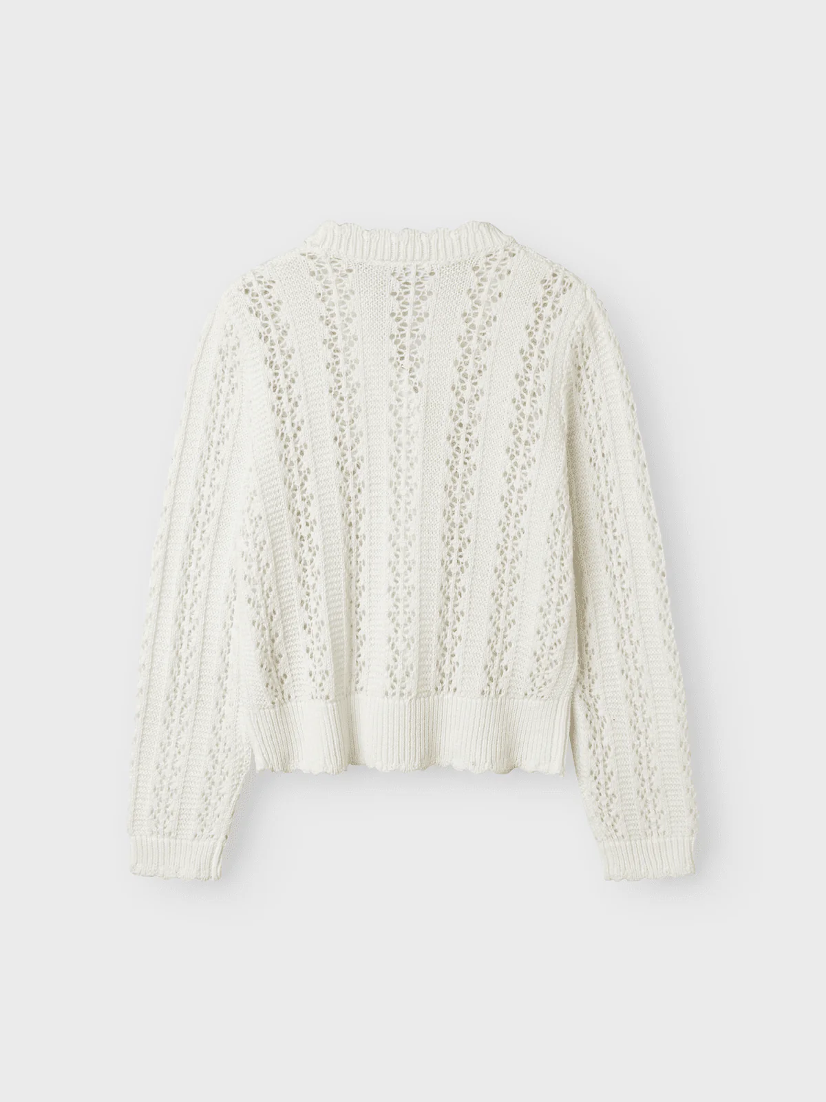 TANA KNIT CARDIGAN - Bright White - Image 2