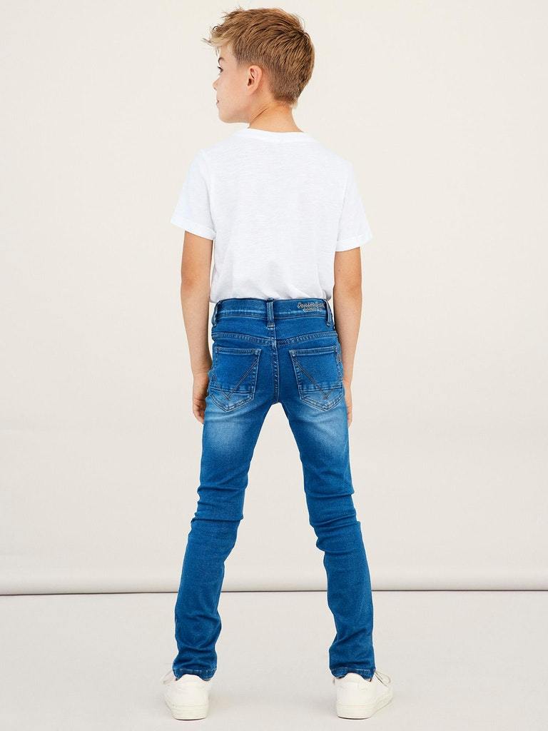 Theo bukse - Medium blue denim - Image 3