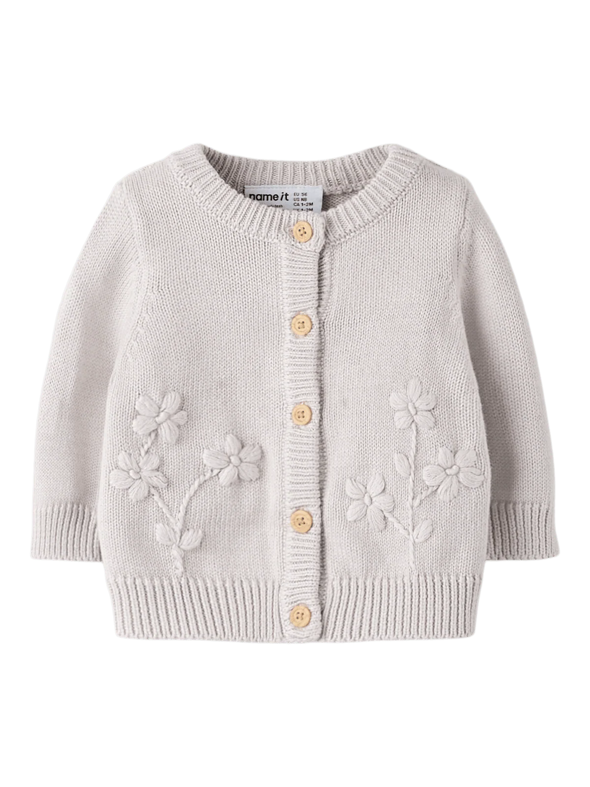 TOANA KNIT CARDIGAN - Lilac Marble