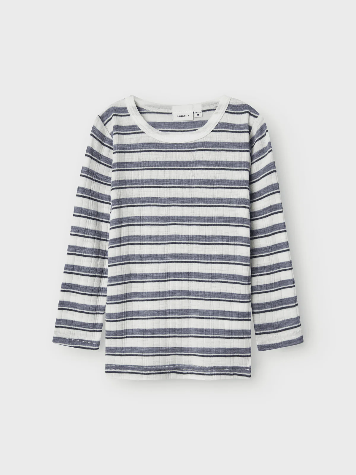 WANG ULL NEEDLE GENSER - Folkstone Gray