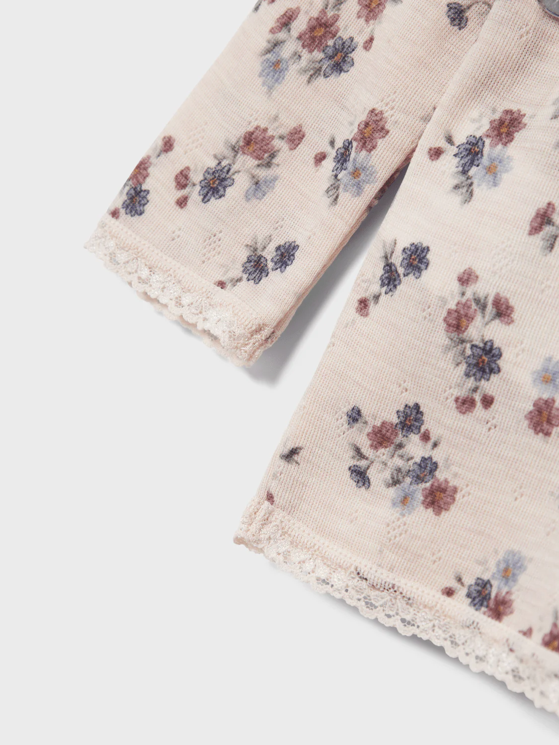 WANG ULL NEEDLE GENSER - Lilac Ash - Image 2