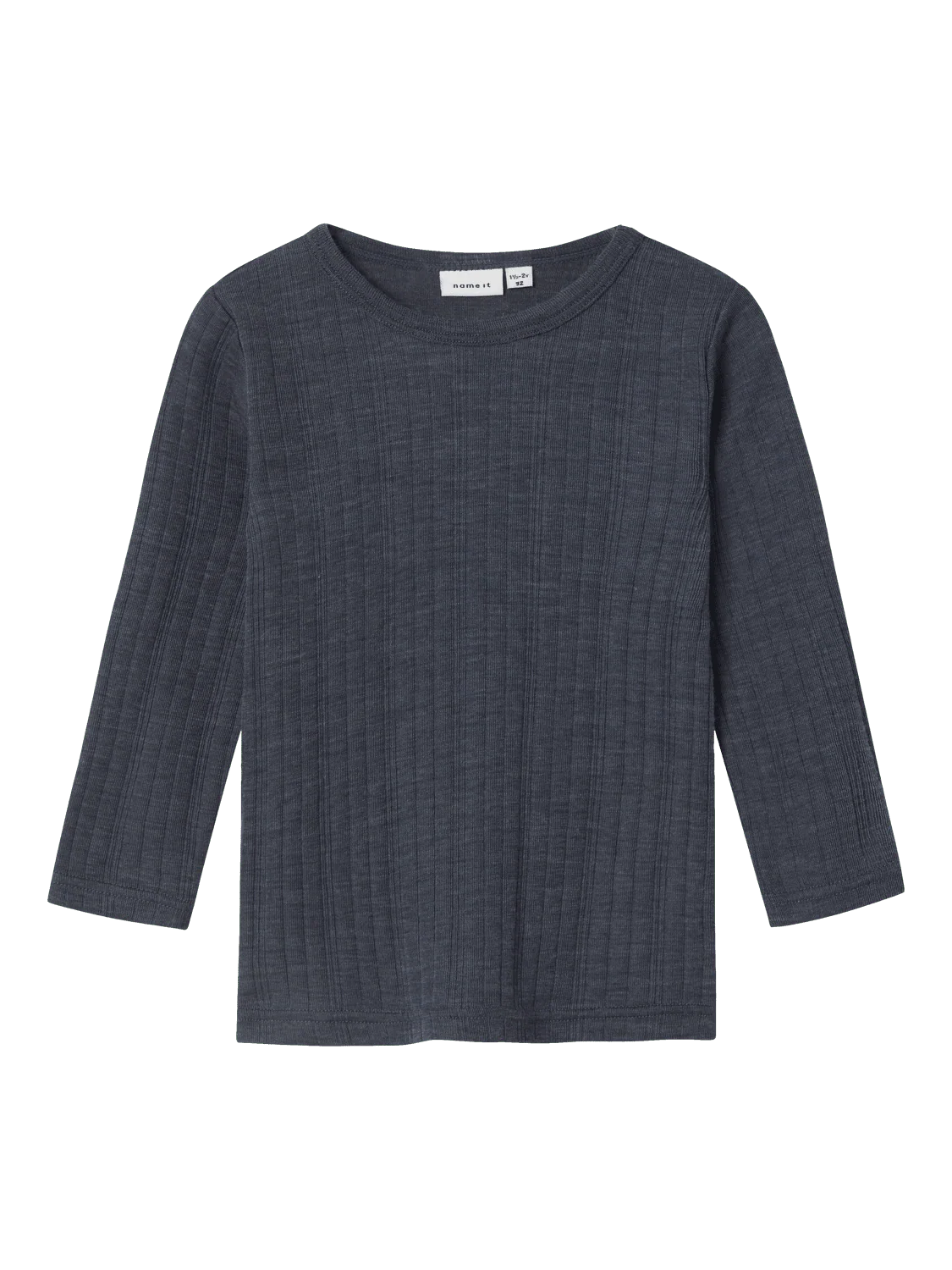 WANG ULL NEEDLE GENSER SOLID - Ombre Blue