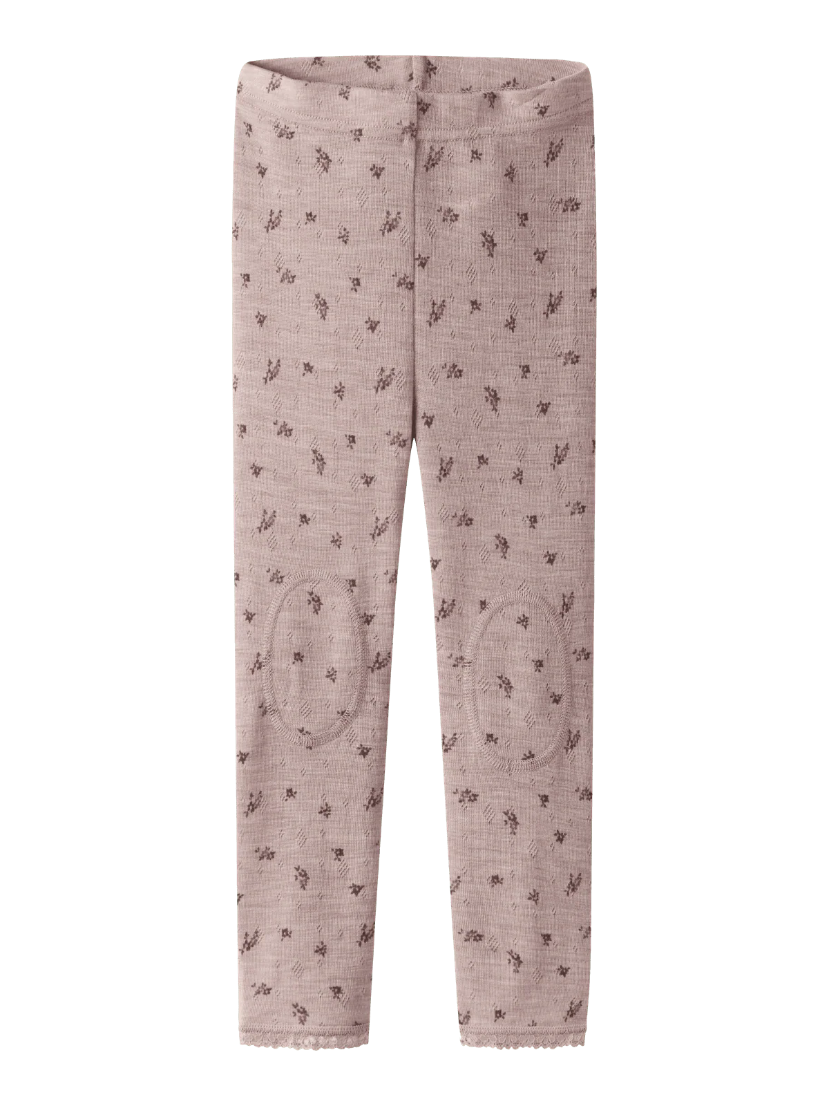 WANG ULL NEEDLE LEGGING - Shadow Gray