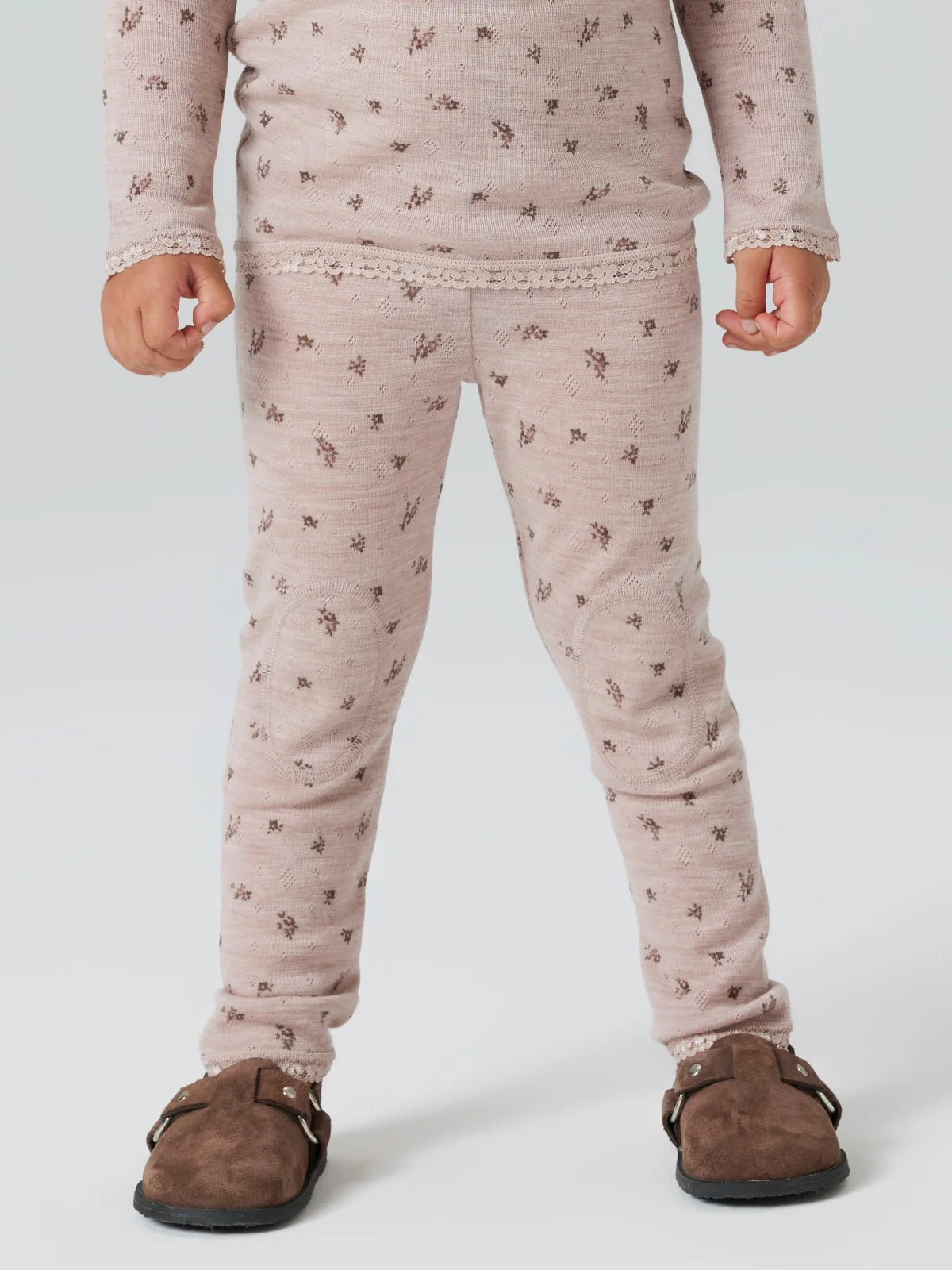 WANG ULL NEEDLE LEGGING - Shadow Gray - Image 5
