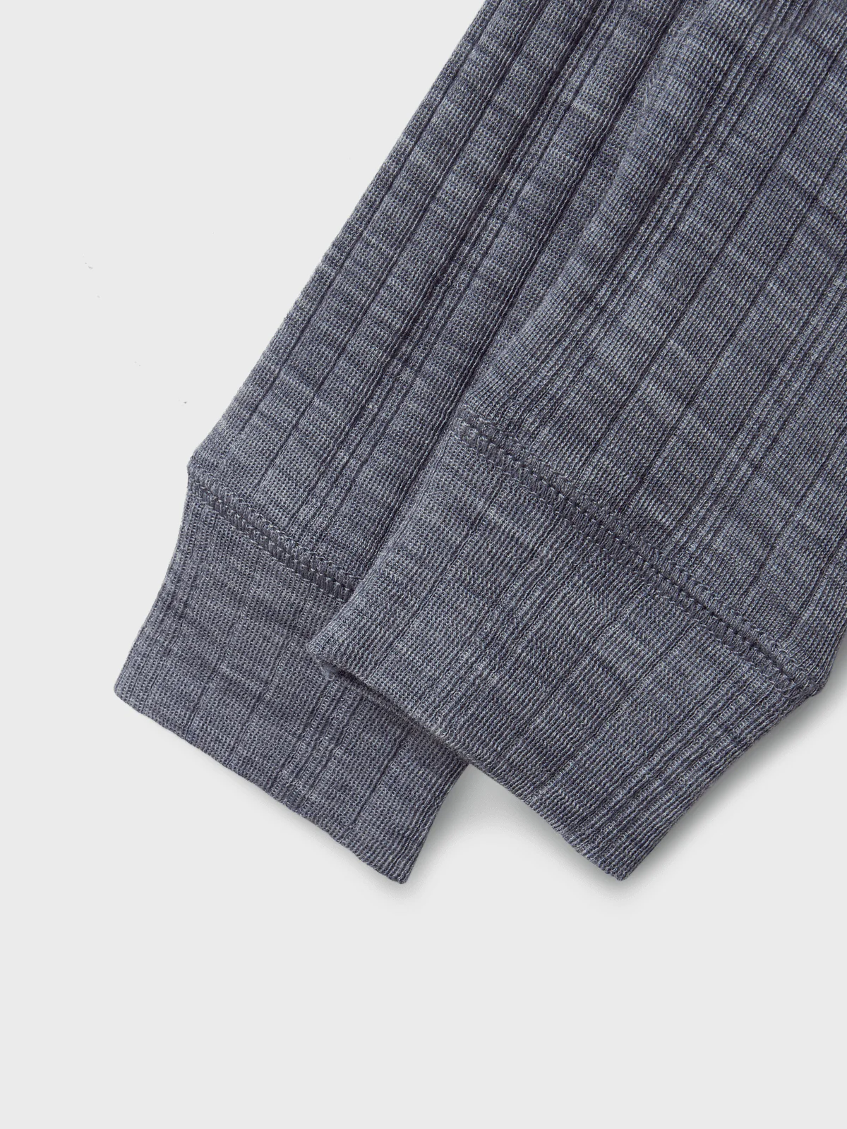 WANG ULL NEEDLE LONGJOHN SOLID - Folkstone Gray - Image 3