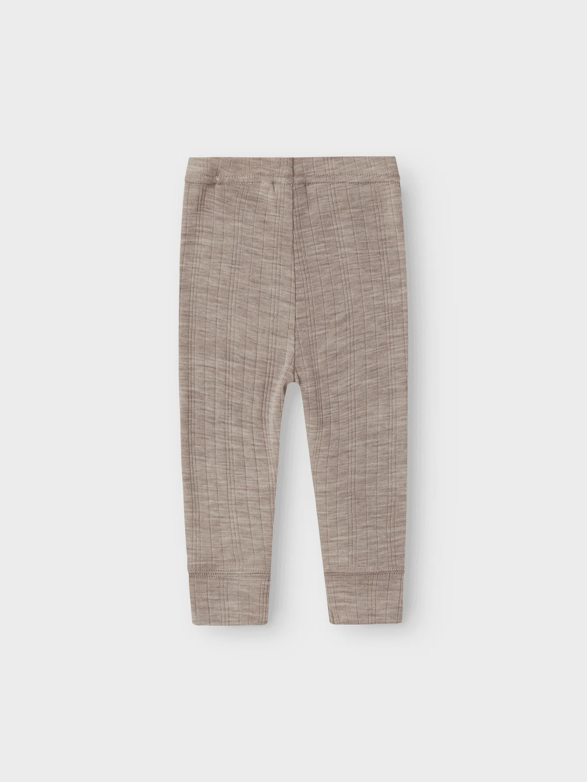 WANG ULL NEEDLE LONGJOHN SOLID LEGGINGS - Satellite - Image 2