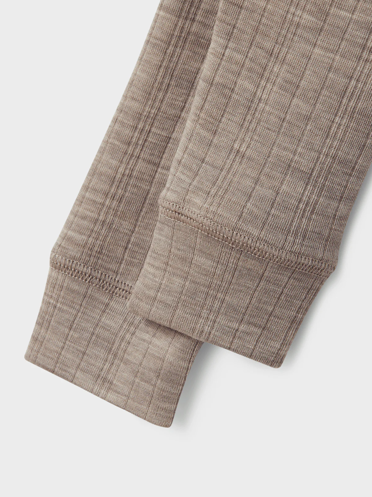 WANG ULL NEEDLE LONGJOHN SOLID LEGGINGS - Satellite - Image 4