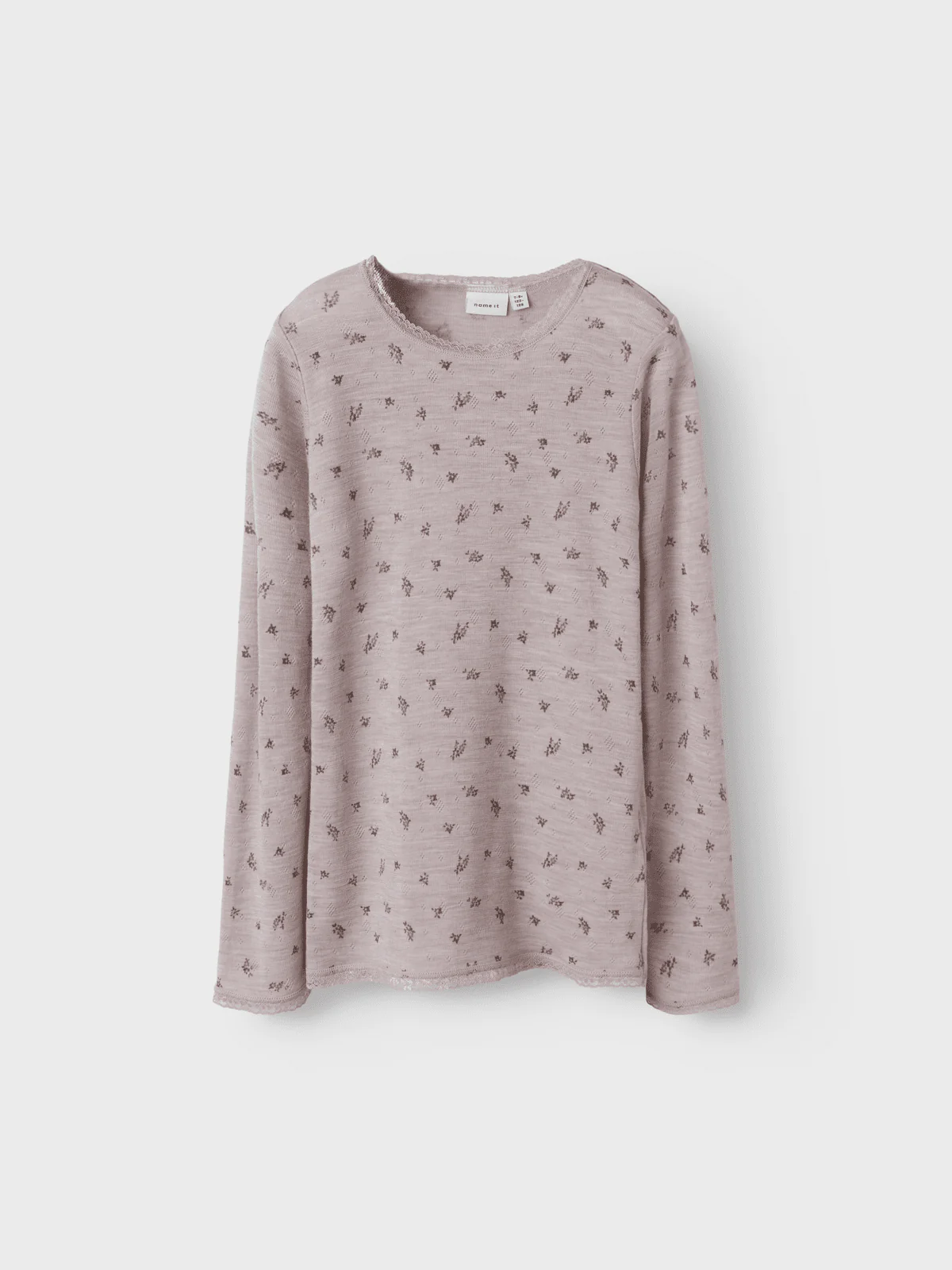 WANG ULL NEEDLE TOP - Shadow Gray - Image 3