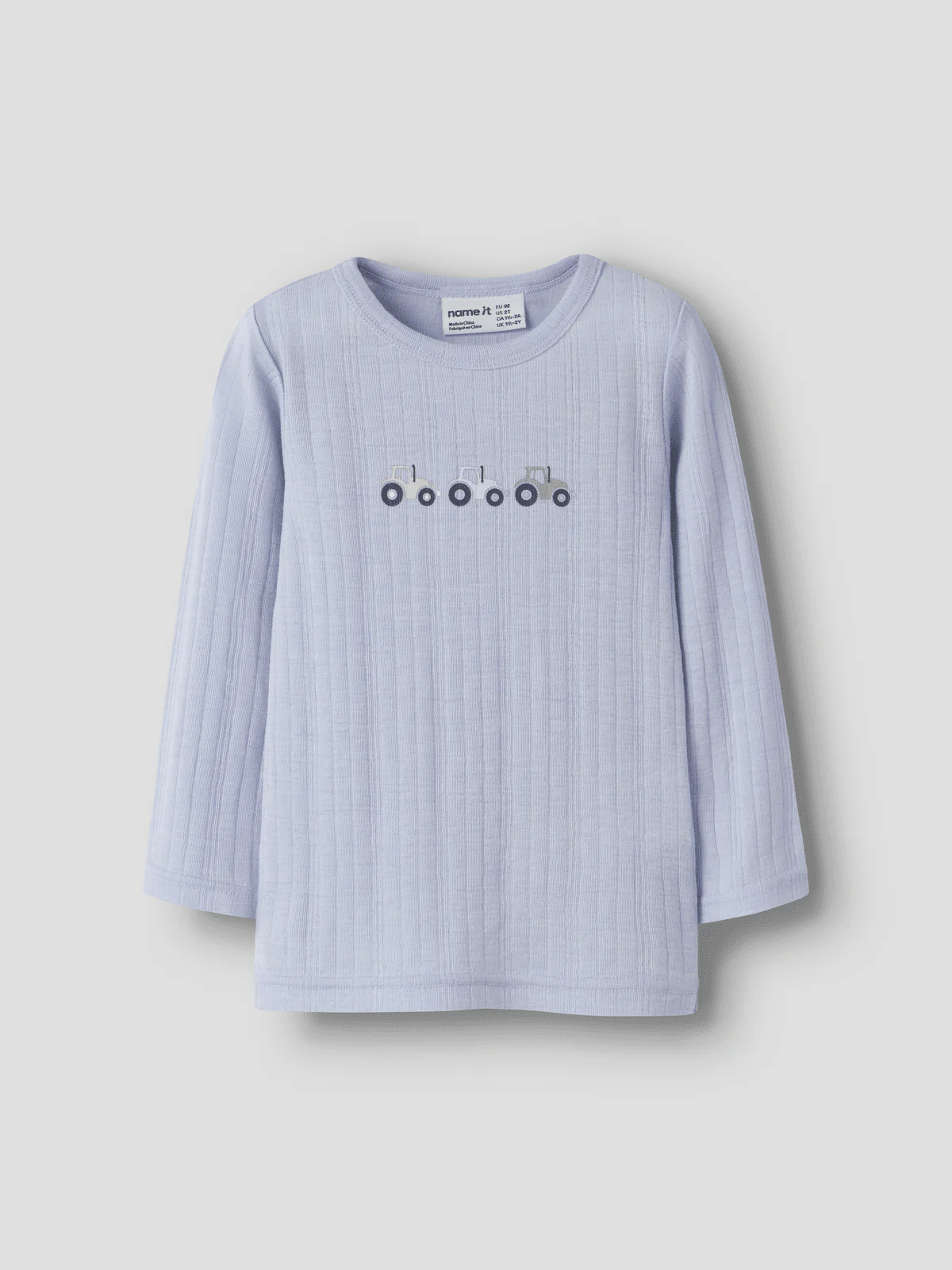 WANG ULL NEEDLE TOPP - Zen blue - Image 3