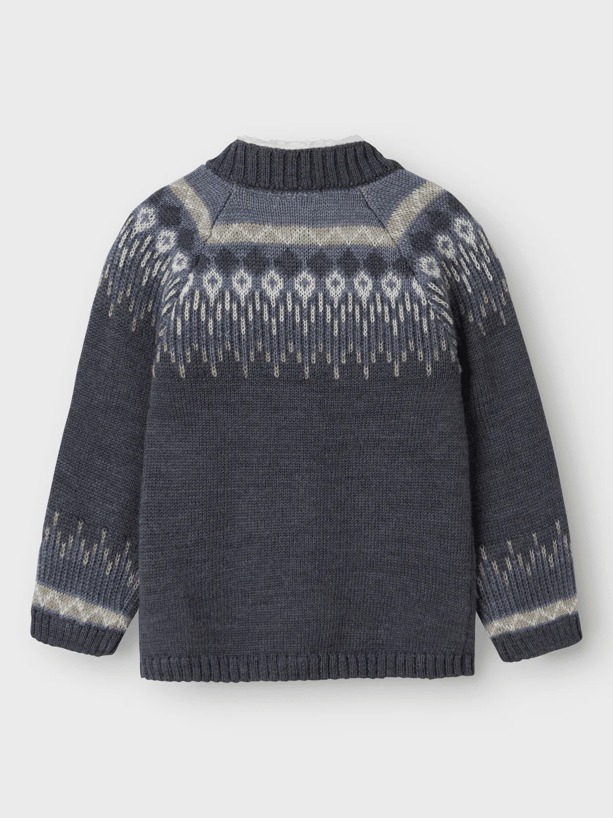 WRISS ULL STRIKKET CARDIGAN - Ombre Blue - Image 2
