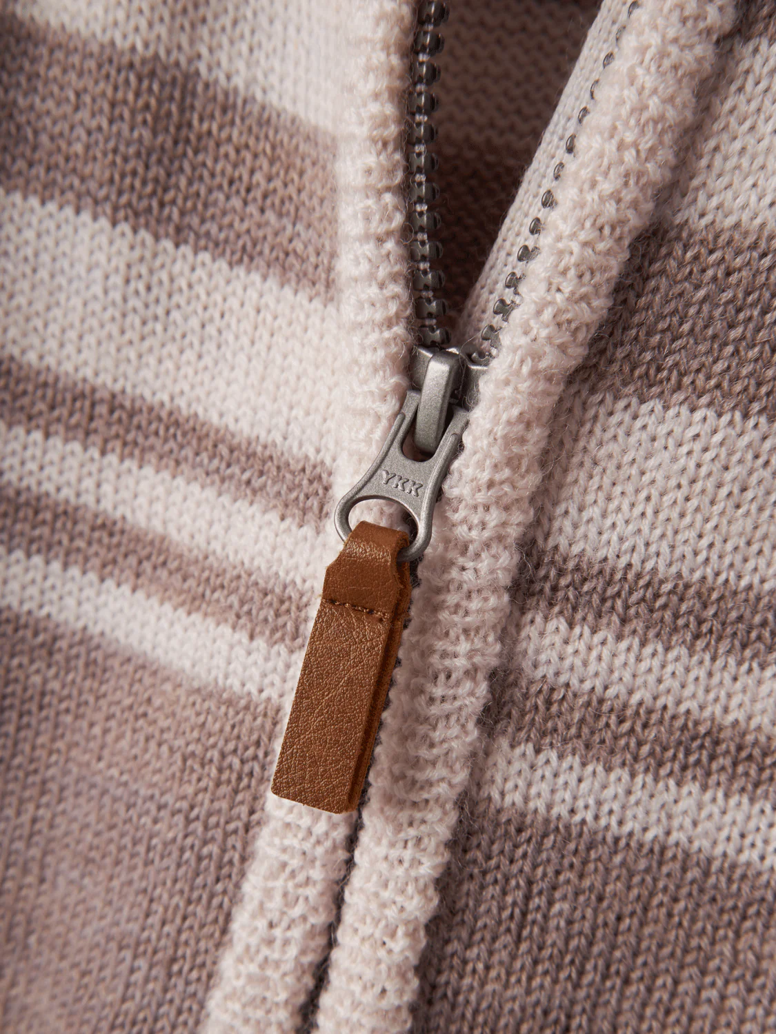 WRISS ULL STRIKKET CARDIGAN - Purple dove - Image 2