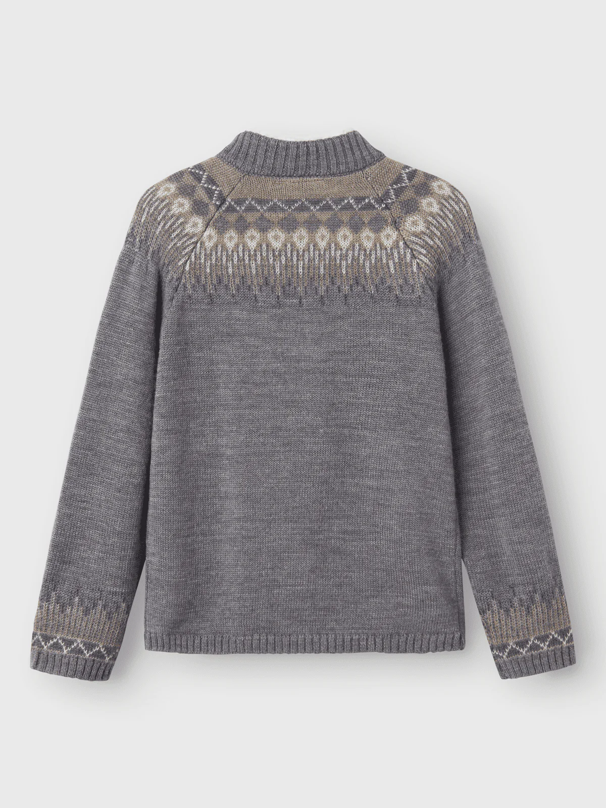WRISS ULL STRIKKET TURTLENECK - Plum Kitten - Image 2