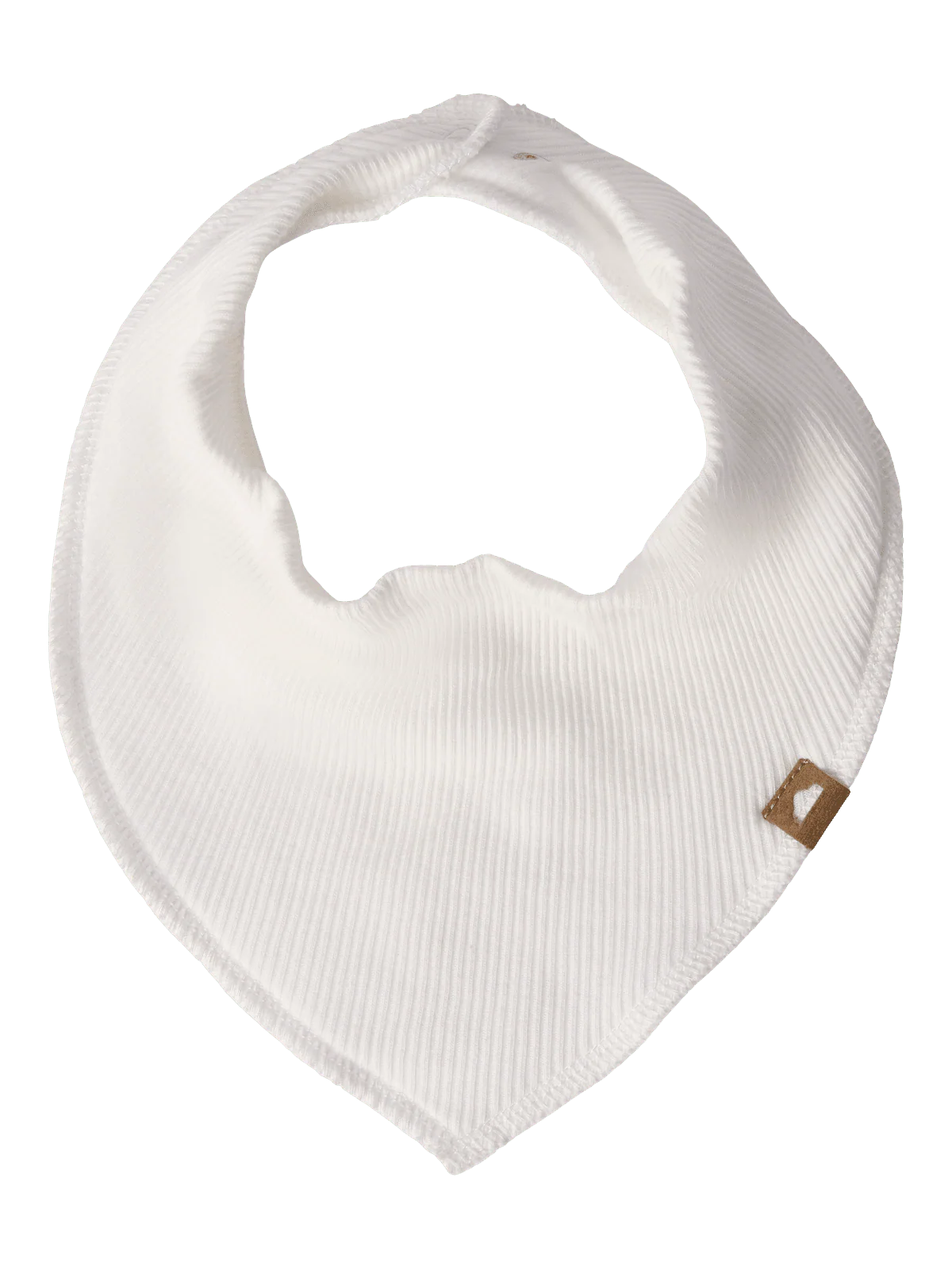 YVETTE RIB SCARF BIB - Cloud Dancer