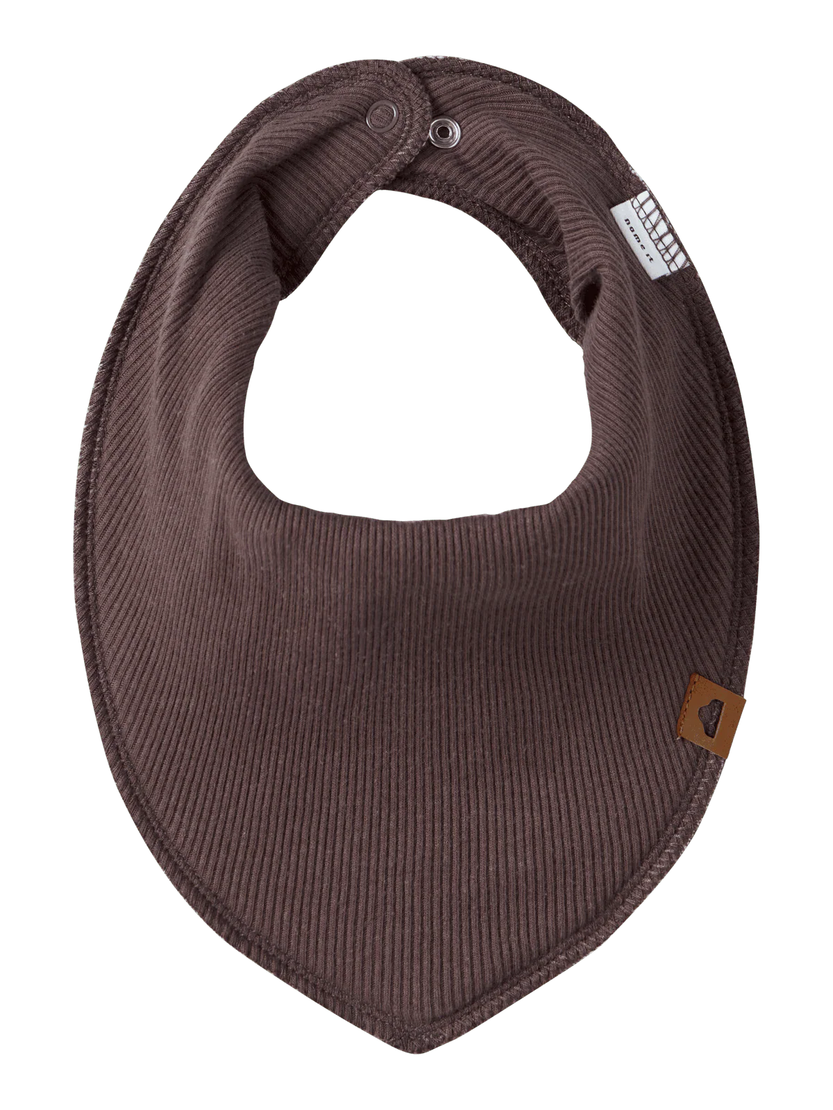 YVETTE RIB SCARF BIB - Peppercorn