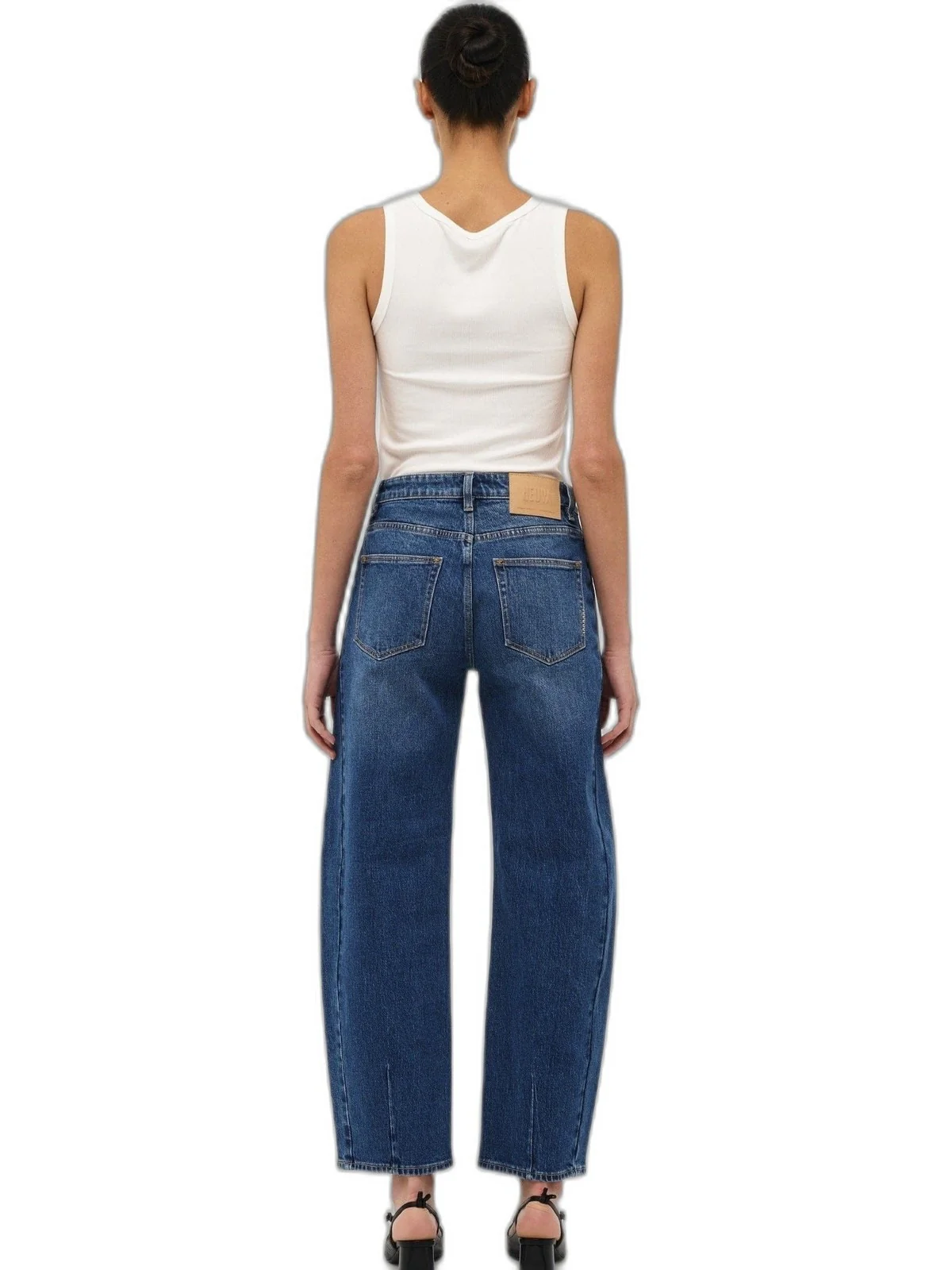 Amber barrel jeans - iris mid vintage indigo - Image 4