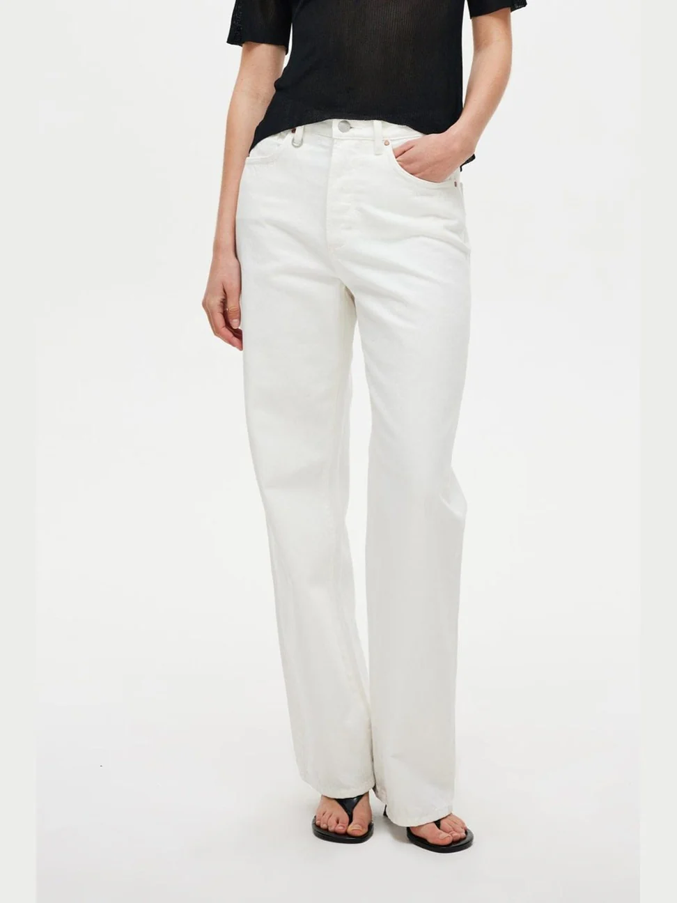 Coco relaxed jeans - off white