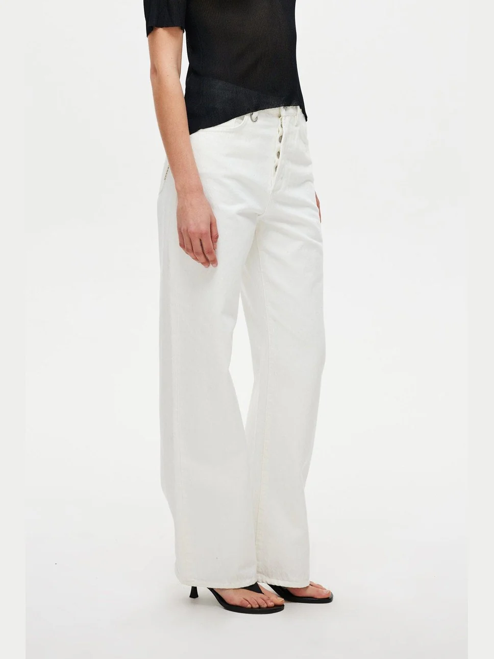 Coco relaxed jeans - off white - Image 6