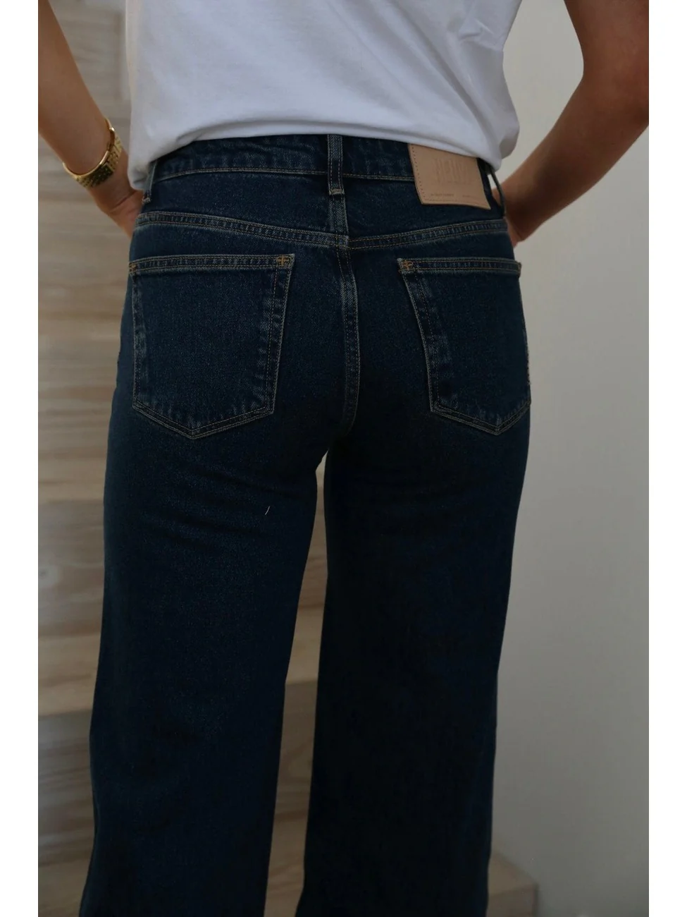 Eva wide jeans - memphisdark vintage indigo - Image 2