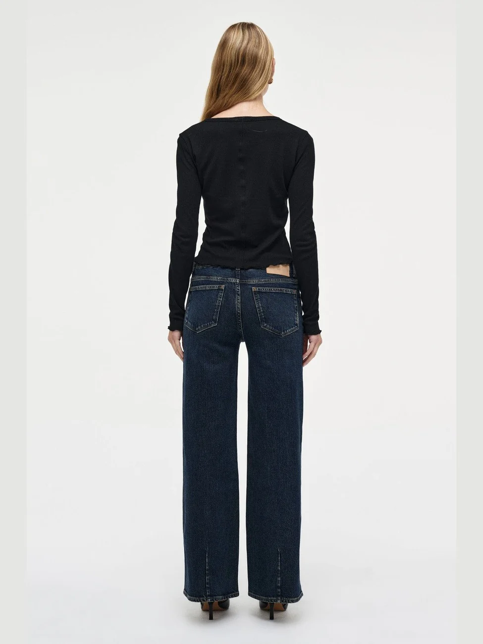 Eva wide jeans - memphisdark vintage indigo - Image 4