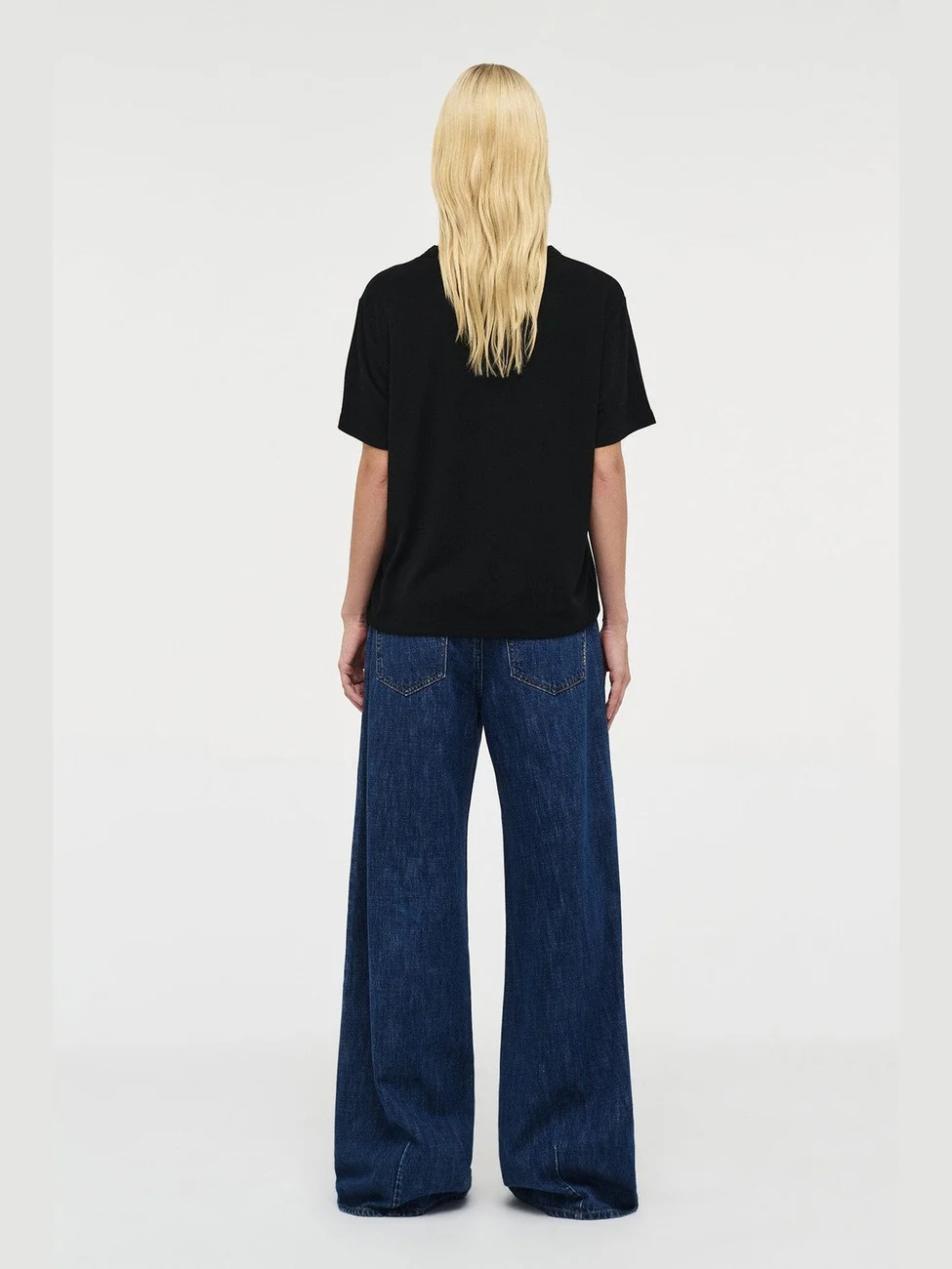 Milla wide indie jeans - dark vintage indigo - Image 9
