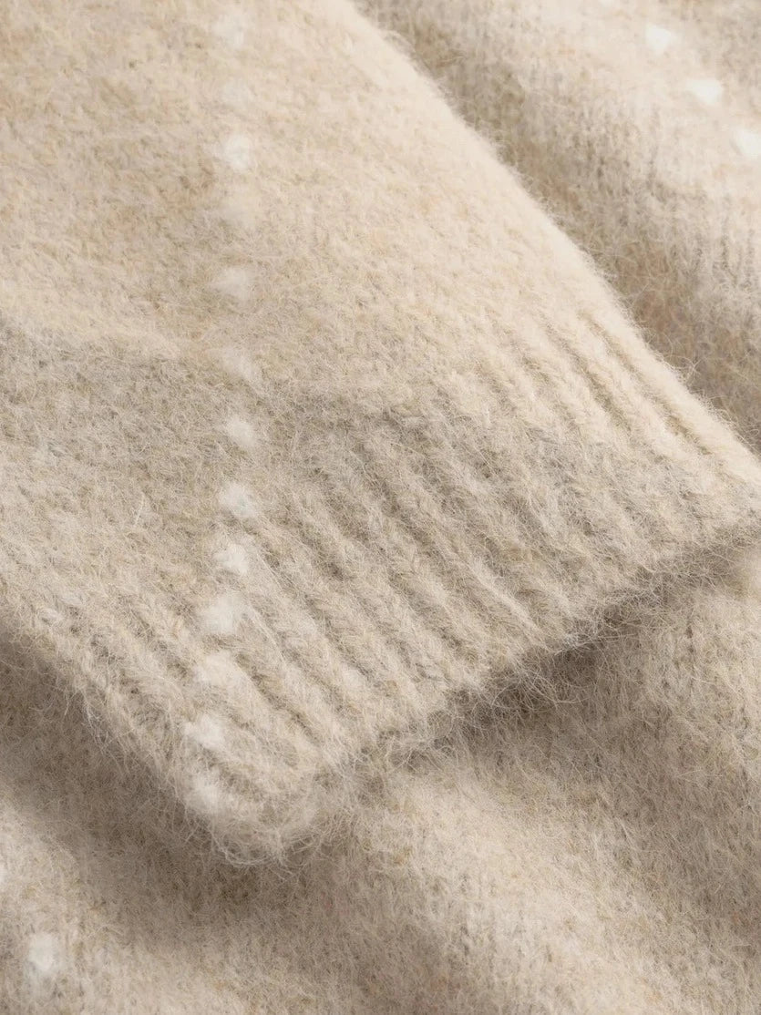 Lai knit genser - beige mix - Image 12