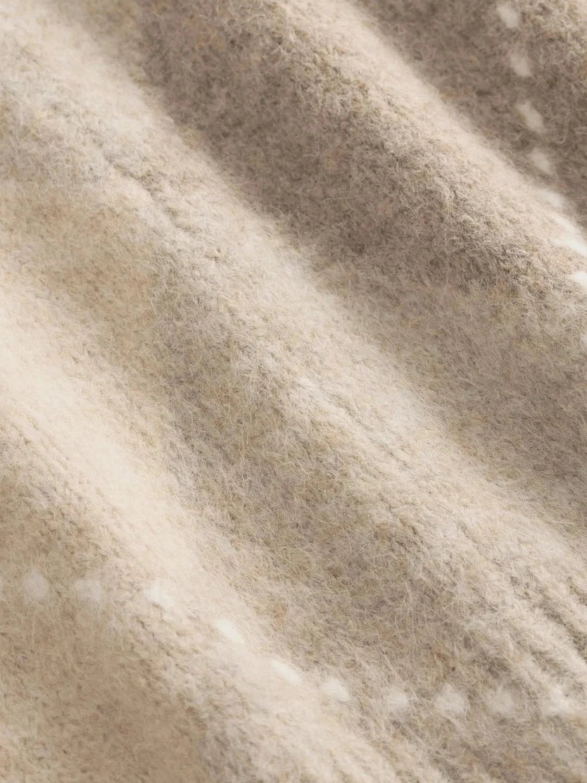 Lai knit genser - beige mix - Image 13