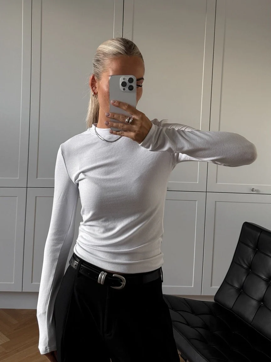 Lidie genser - white - Image 5