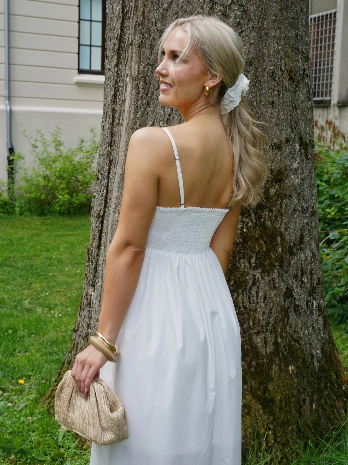Malika kjole - white - Image 10