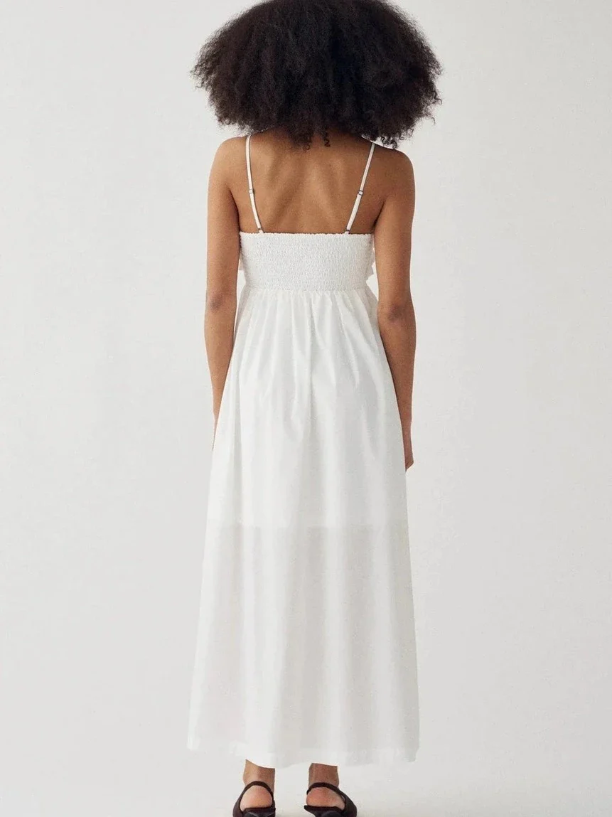 Malika kjole - white - Image 16