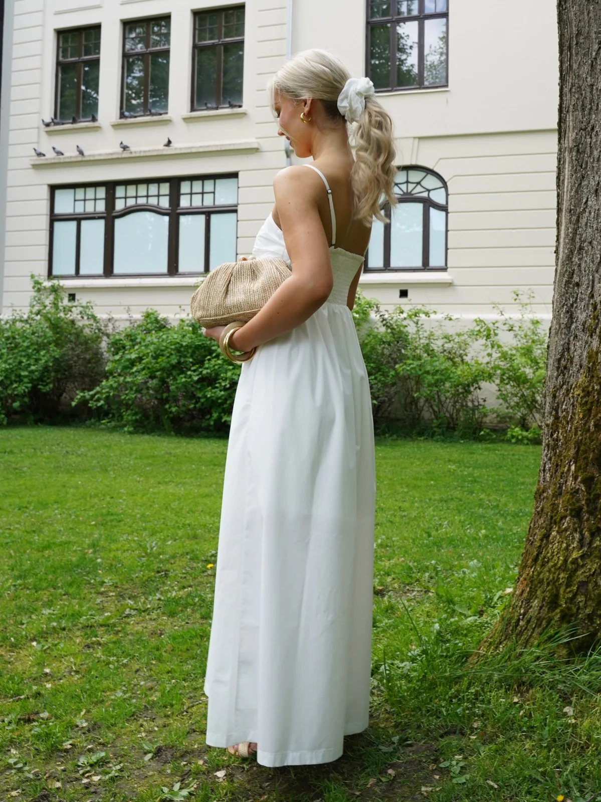 Malika kjole - white - Image 8