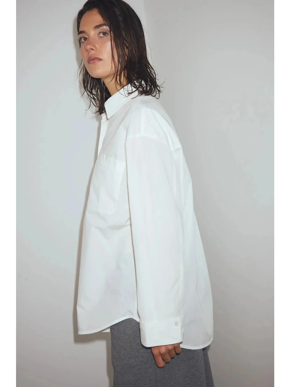 Marlon long skjorte - white - Image 3