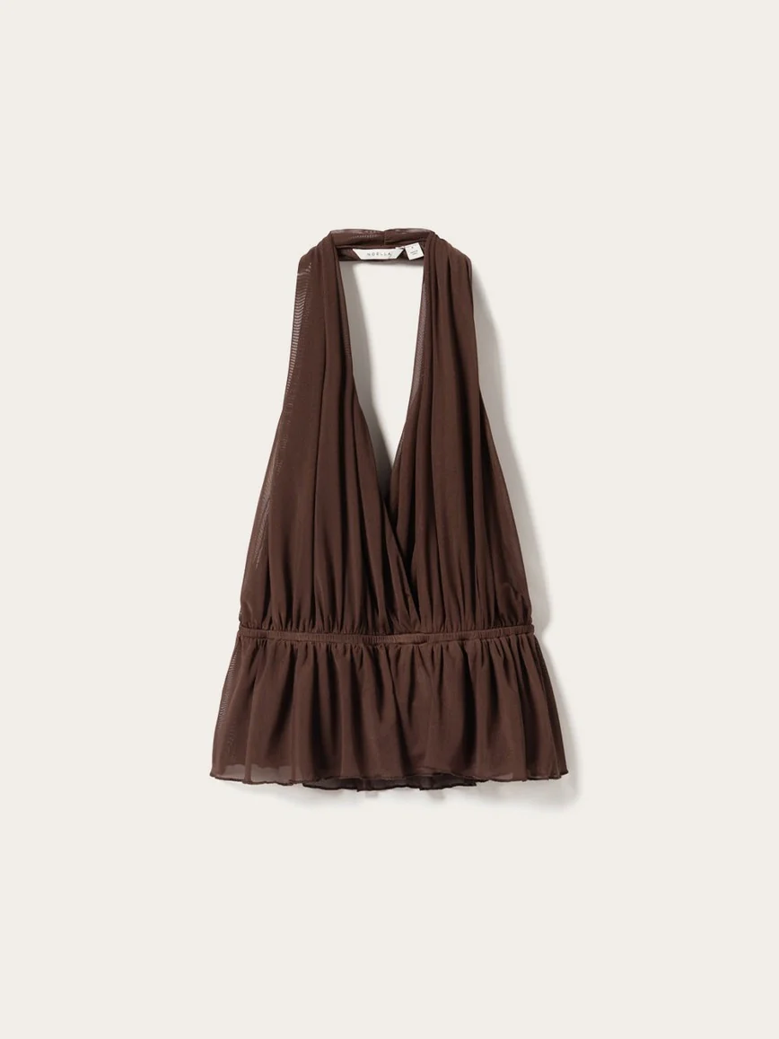 Melodie topp - tawny brown - Image 2