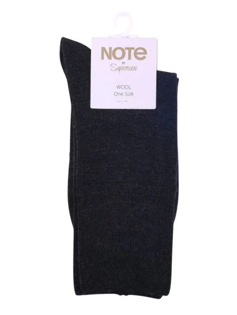 Fine wool comfort sokker - antracite