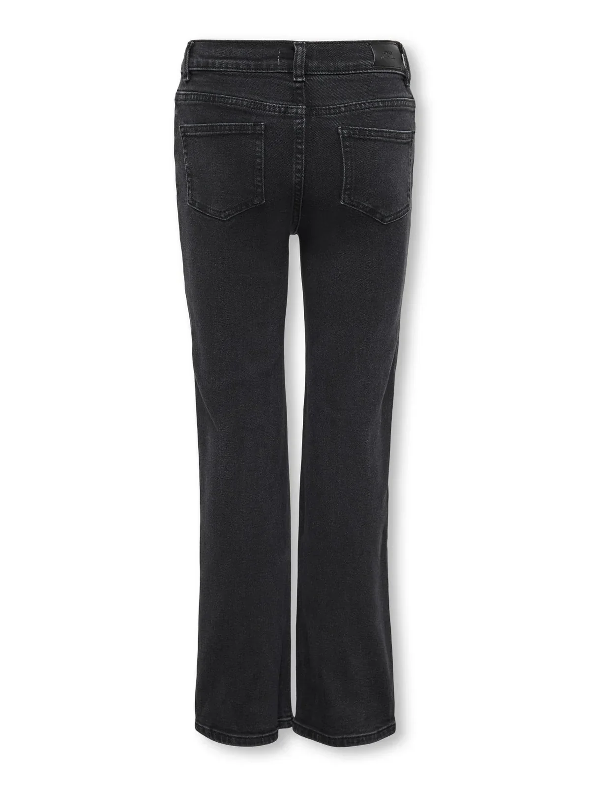 JUICY RHINESTONE WIDE LEG JEANS - Washed Black - Image 2