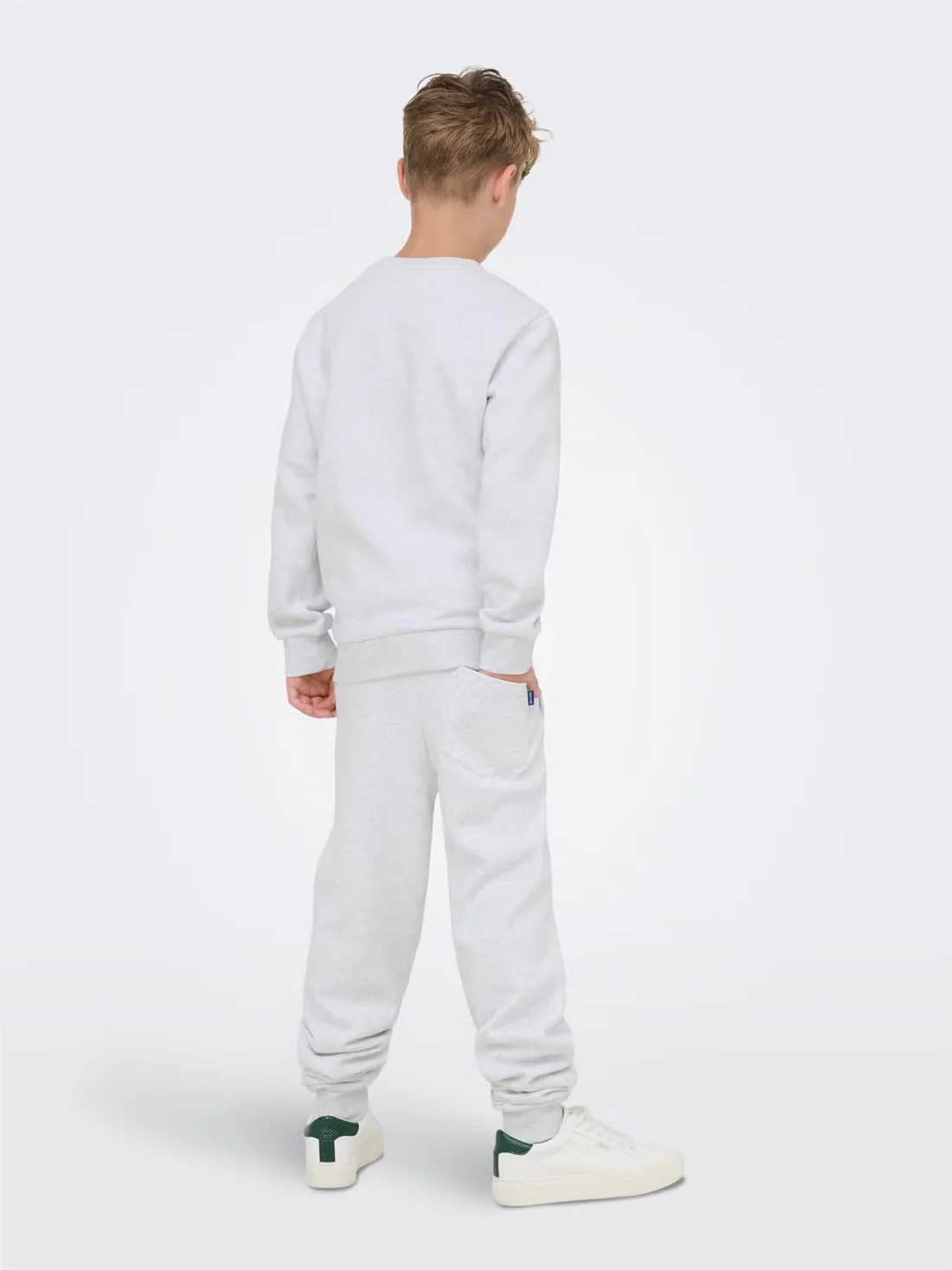 CERES JOGGEBUKSE - Super Light Grey Melange - Image 6