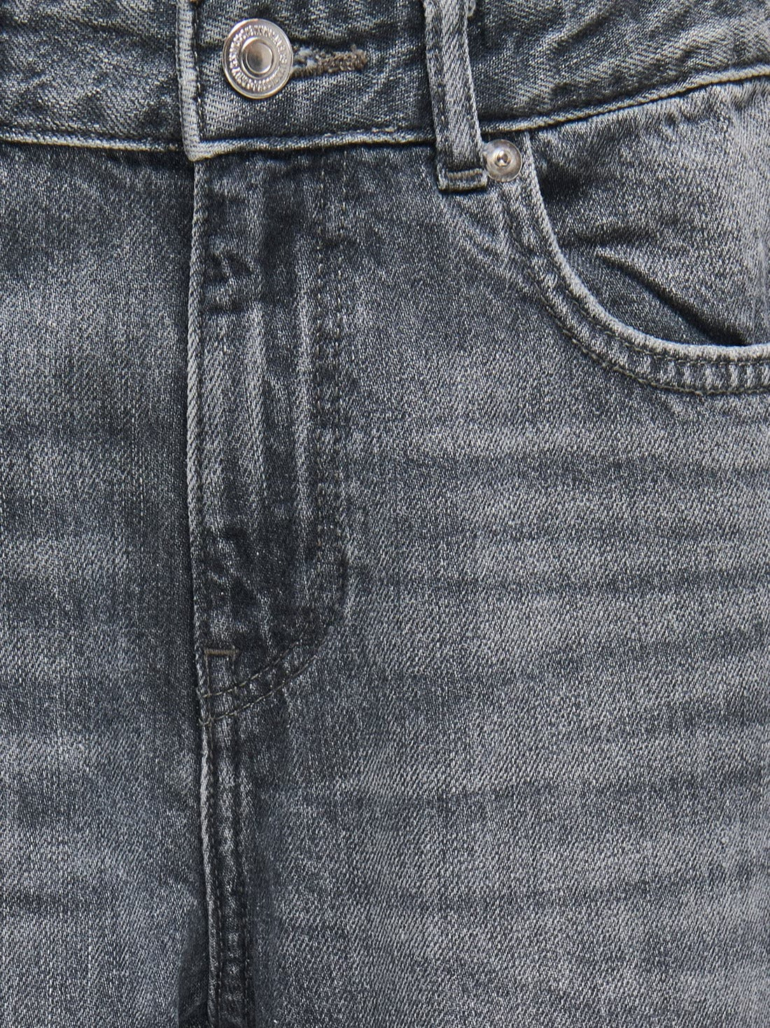 EDGE STRAIGHT JEANS - MEDIUM GREY DENIM - Image 5
