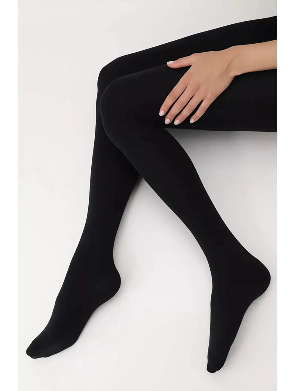 Oroblu warm & soft tights - black - Image 2