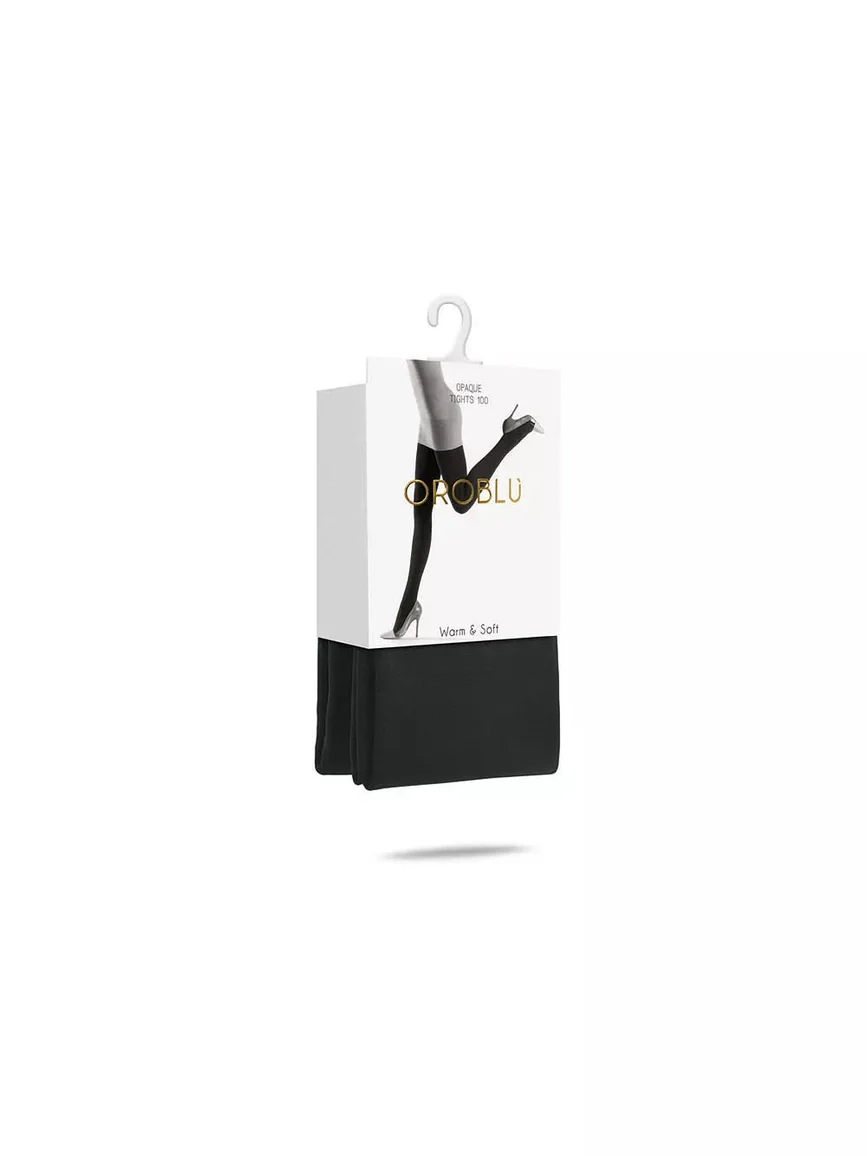 Oroblu warm & soft tights - black - Image 3