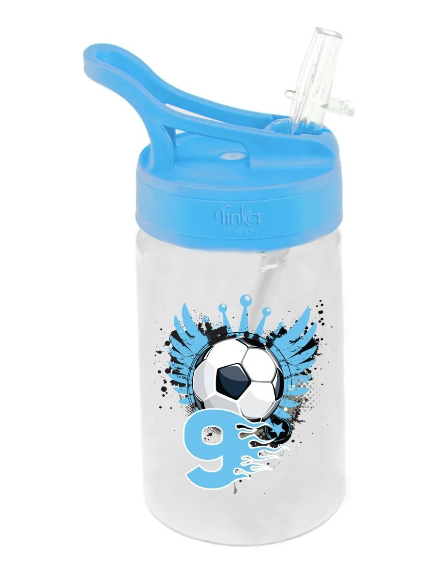 DRIKKEFLASKE 0,35L FOTBALL TINKA THIRSTY