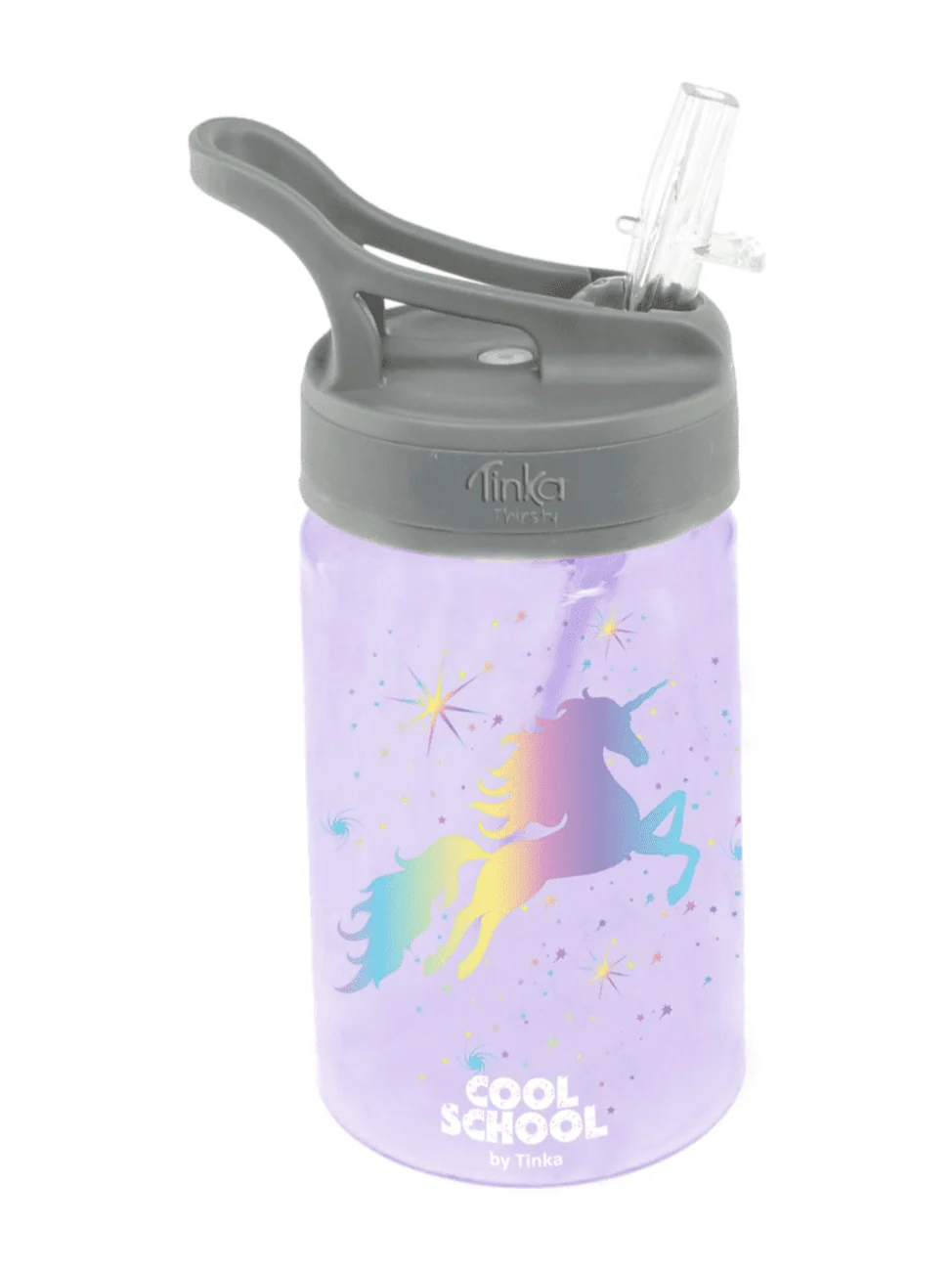 DRIKKEFLASKE 0,35L UNICORN TINKA COOL SCHOOL