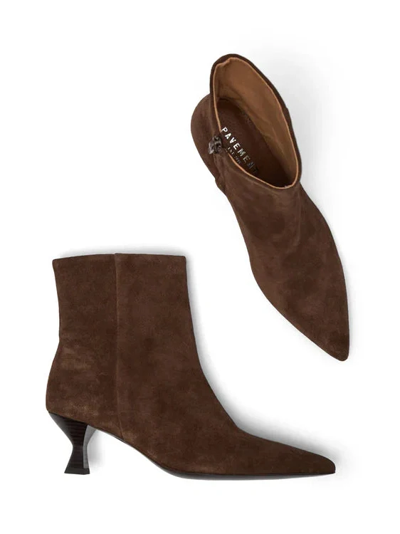 Wilma boot - brown suede - Image 5