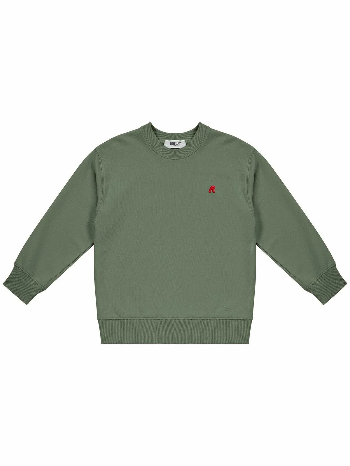 SWEATSHIRT REPLAY - Olive