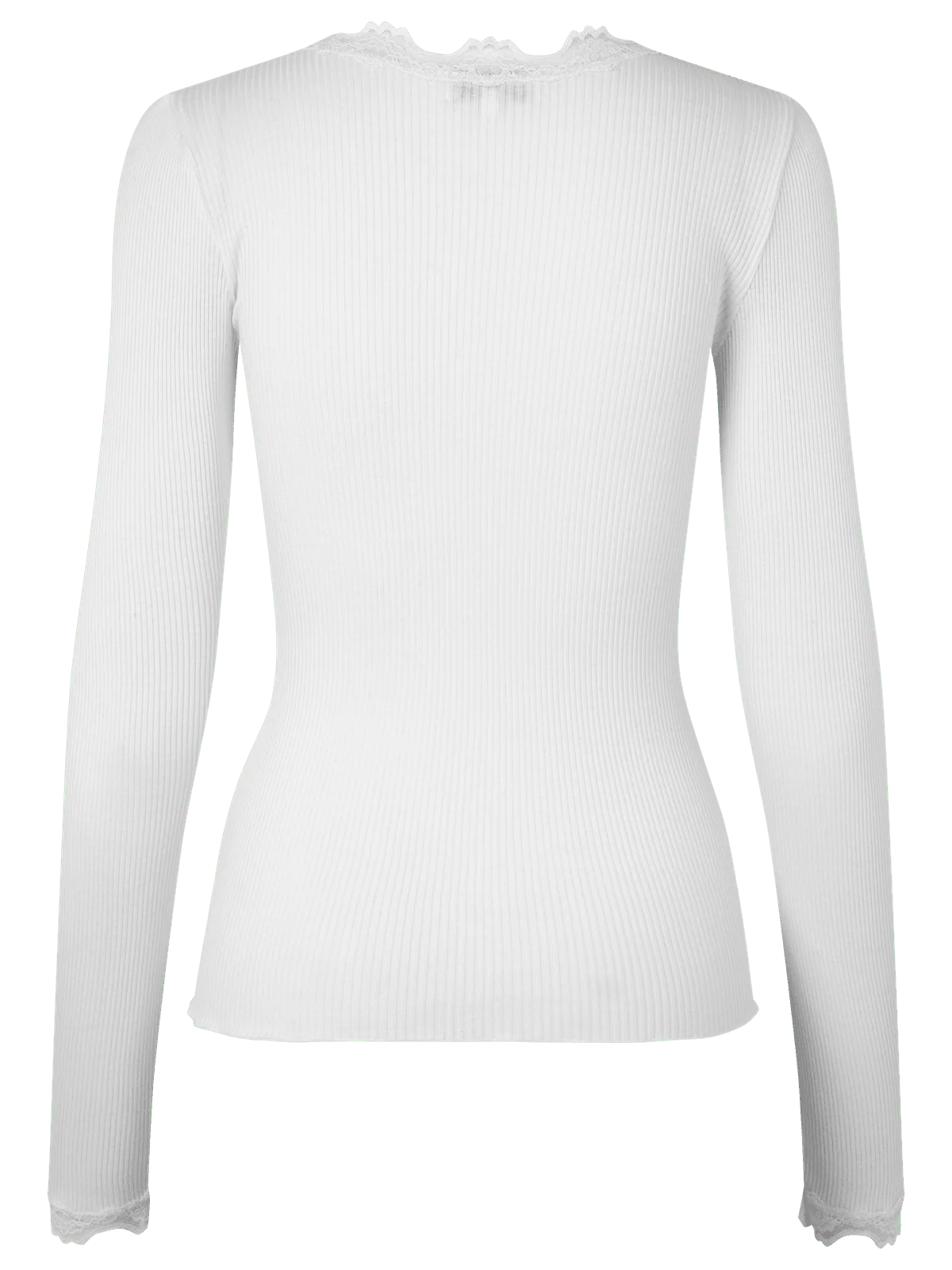 Babette silk lace genser - new white - Image 2