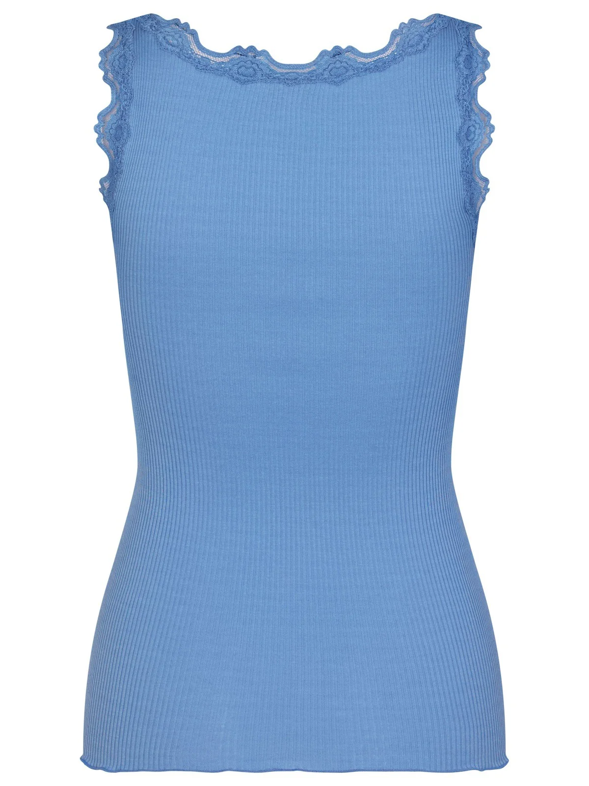 Babette silk lace topp - blue heaven - Image 2