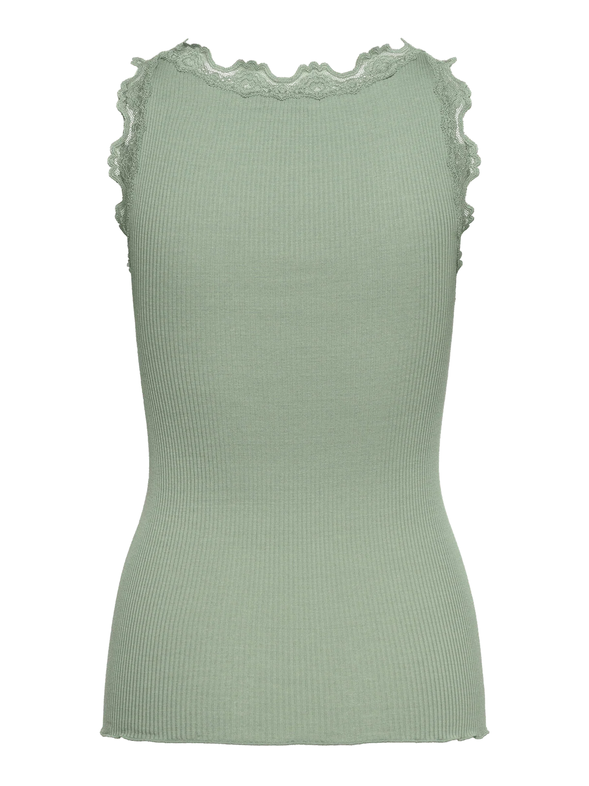 Babette silk lace topp - iceberg green - Image 2